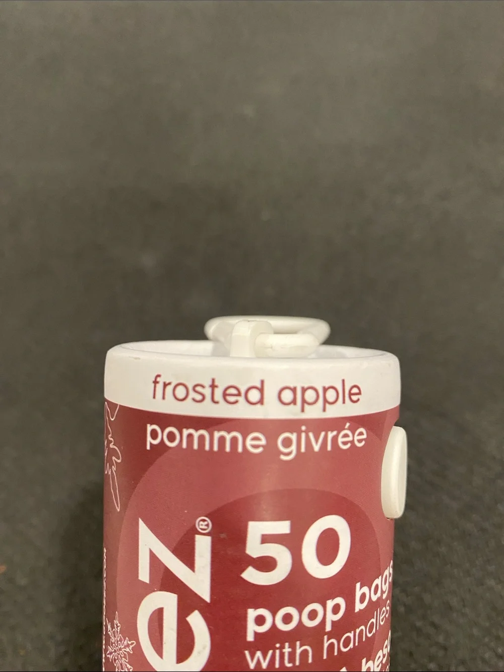 goopeez Frosted Apple Poop Bag Dispenser - Pink